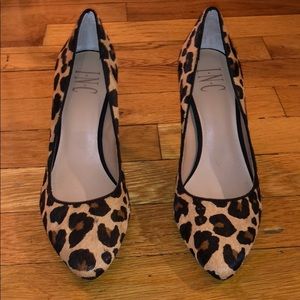 INC International Concepts Cheetah Print Heels